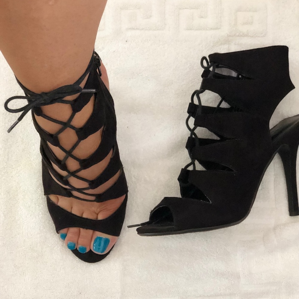 Chinese laundry strappy heels